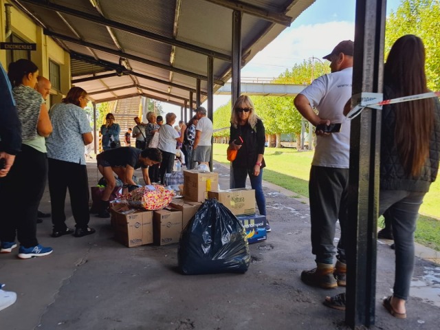 El Tren Solidario pas por Olavarra